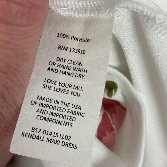 NWT Show Me Your Mumu Kendall Maxi Dress Floral Lily Size Small Bohemian Boho S - Picture 9 of 10